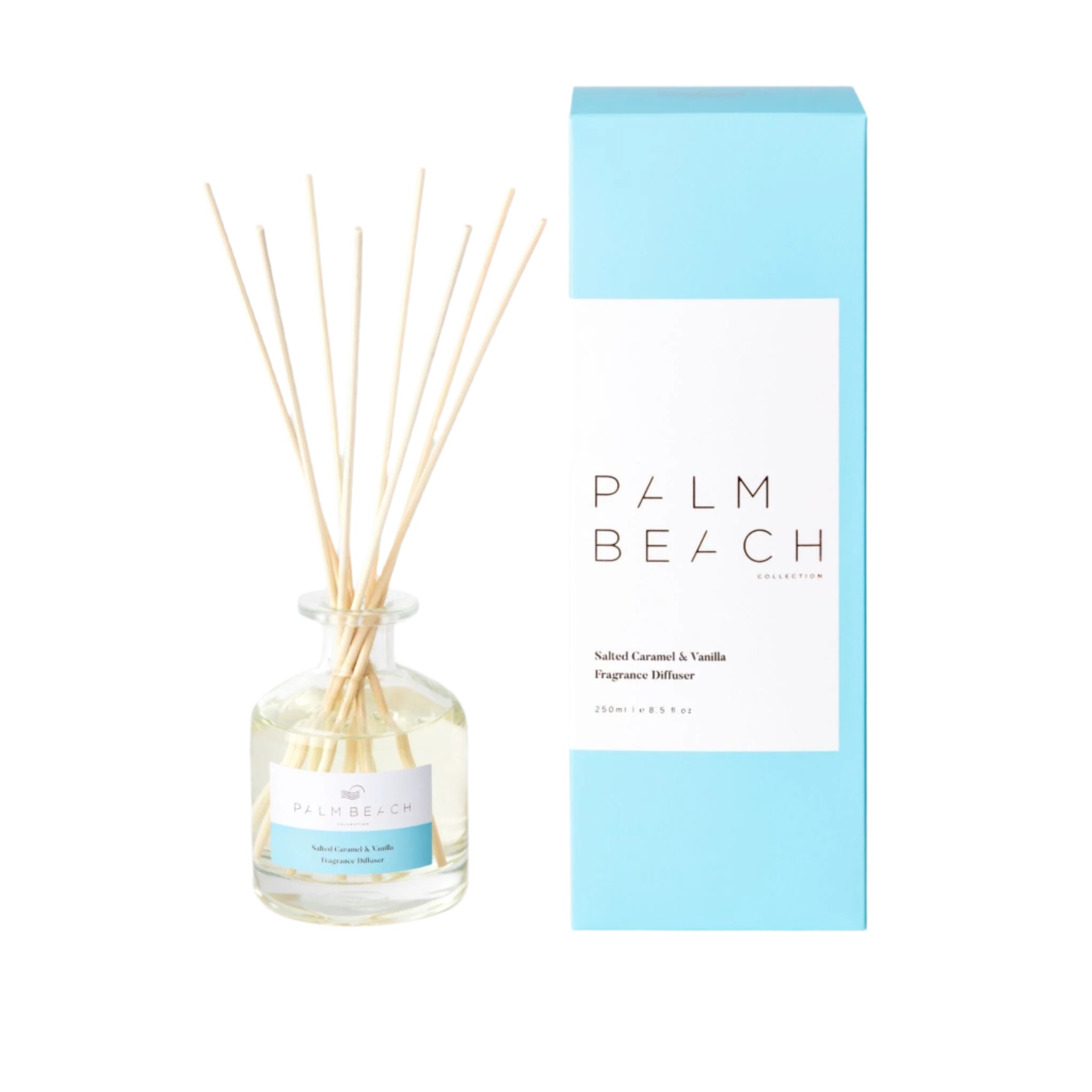 Palm Beach Collection Palm Beach Fragrance Diffuser 250mL - Salted Caramel And Vanilla