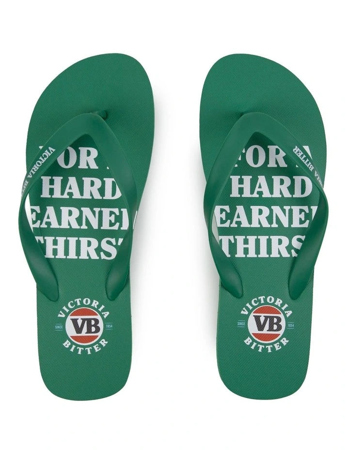 VB Hard Earned Flip Flop - Green