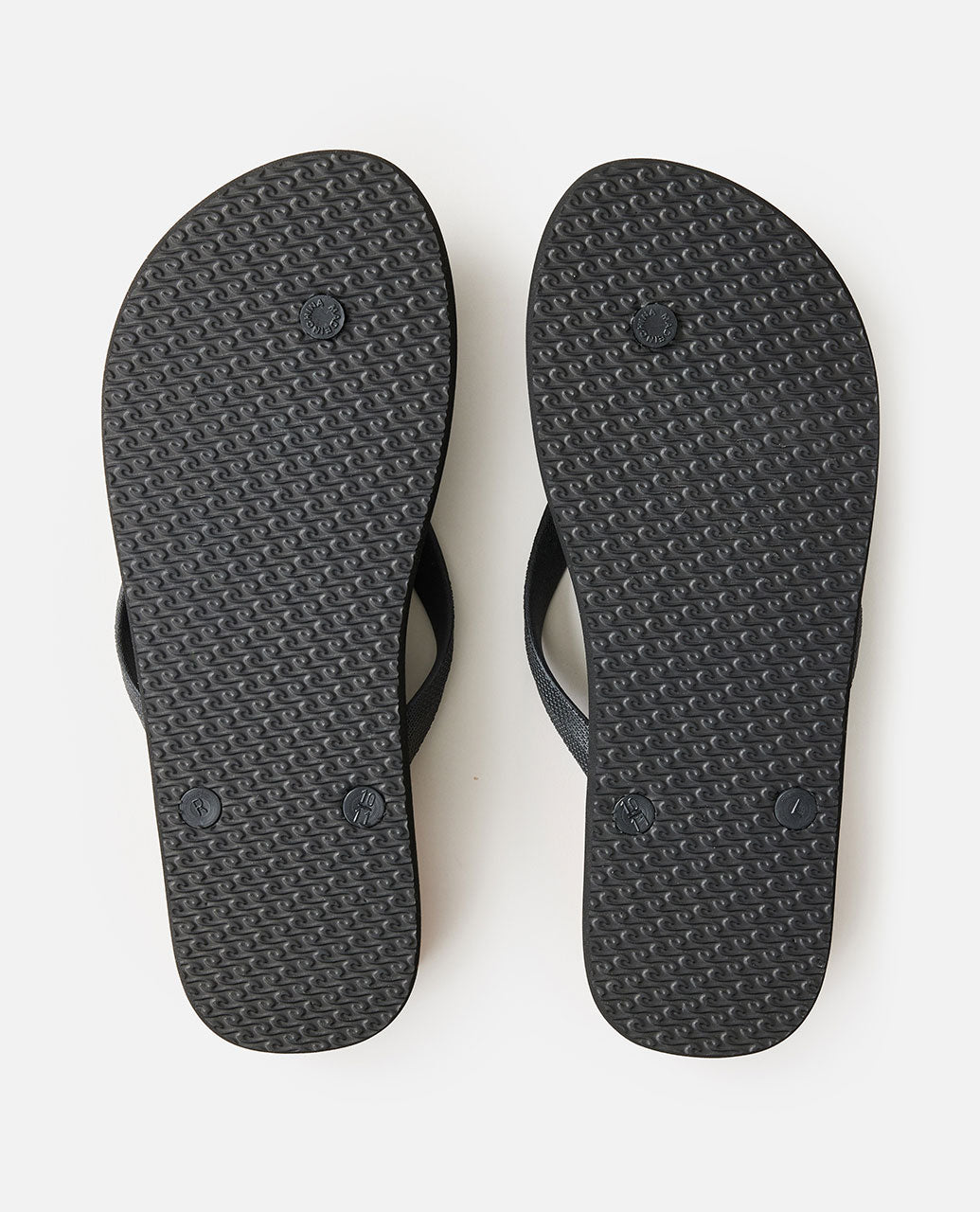 Rip Curl Search Bloom Thongs Black Olive, sole detail