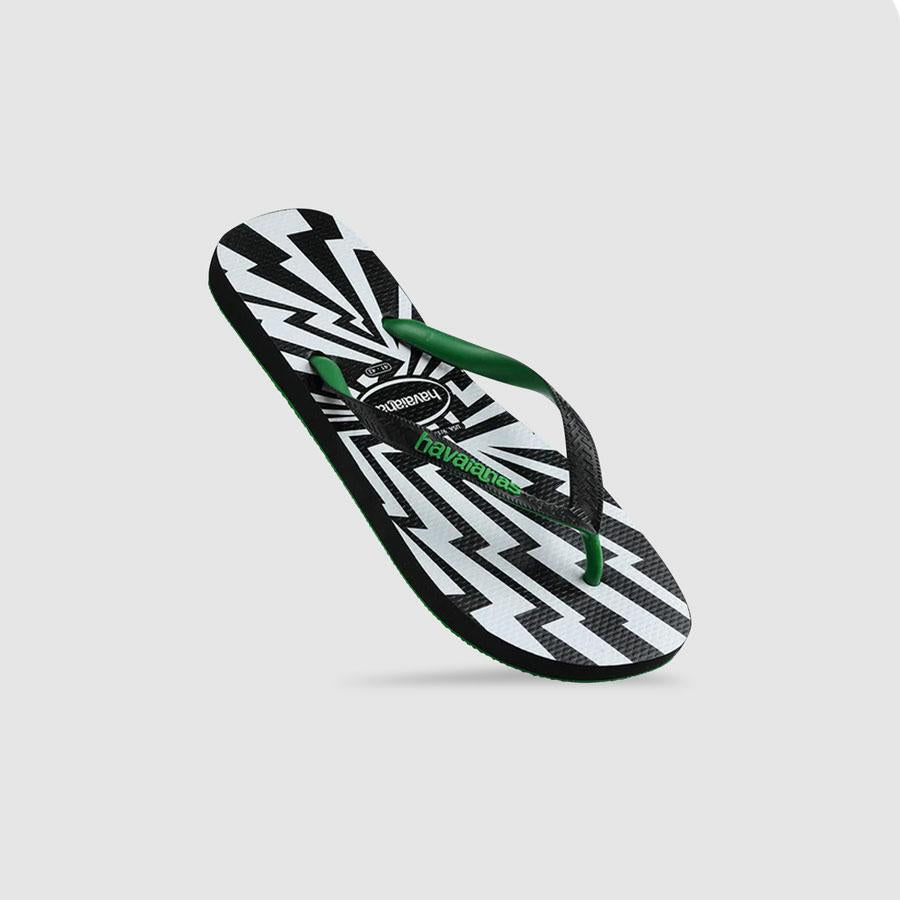 Havaianas Top Thong Crash Mix - Black / Green (view 3)