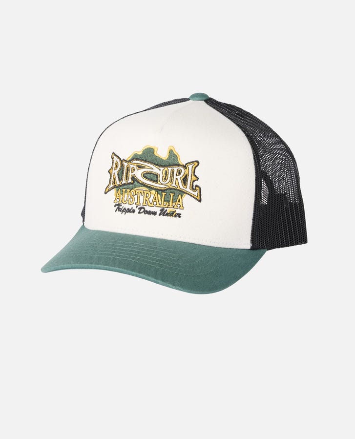 Heritage Desto Trucker - Bone / Green