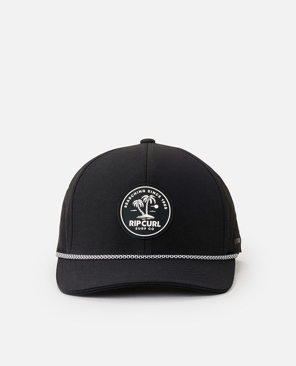 Rip Curl Hydro Elite Flexfit Snapback Cap in black - side