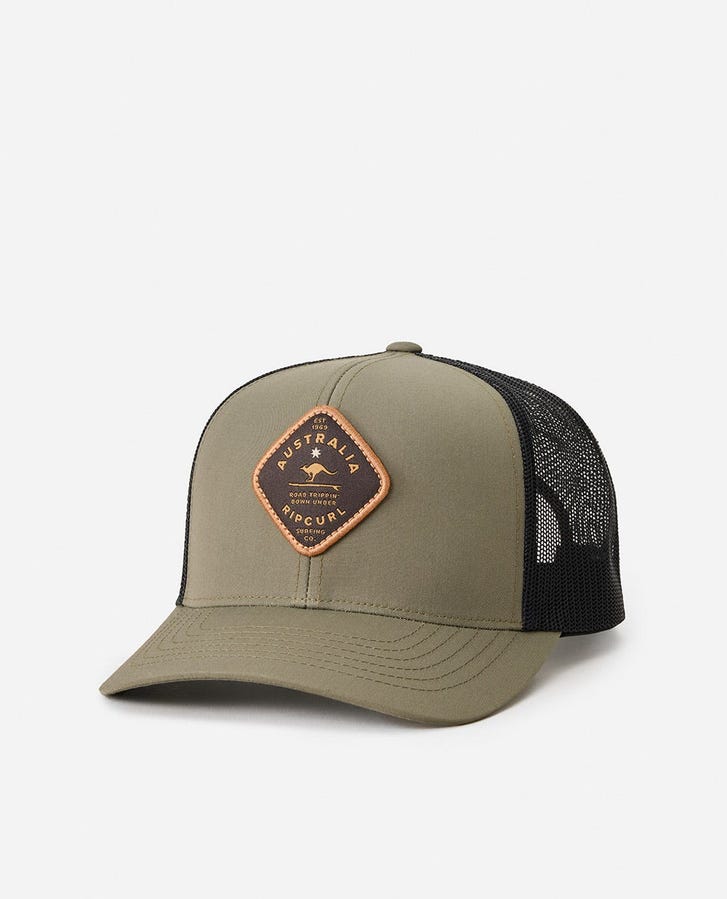 Road Trippin Trucker - Olive