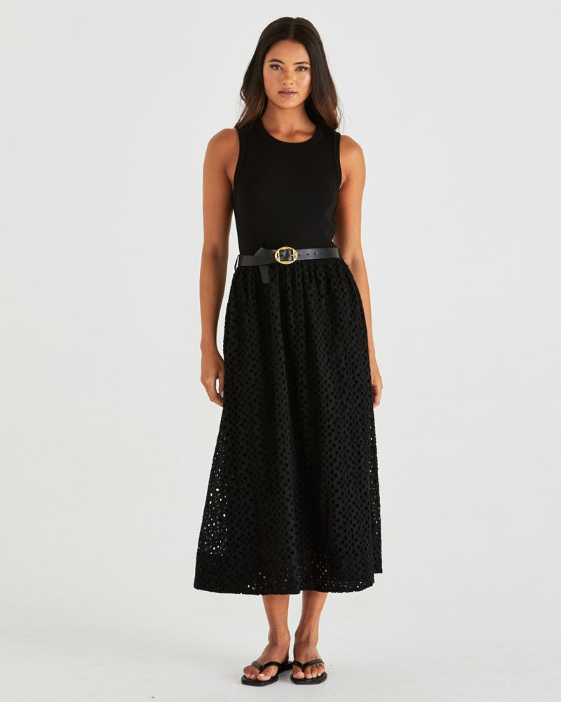 Sass Pattie Dress - Black (view 2)