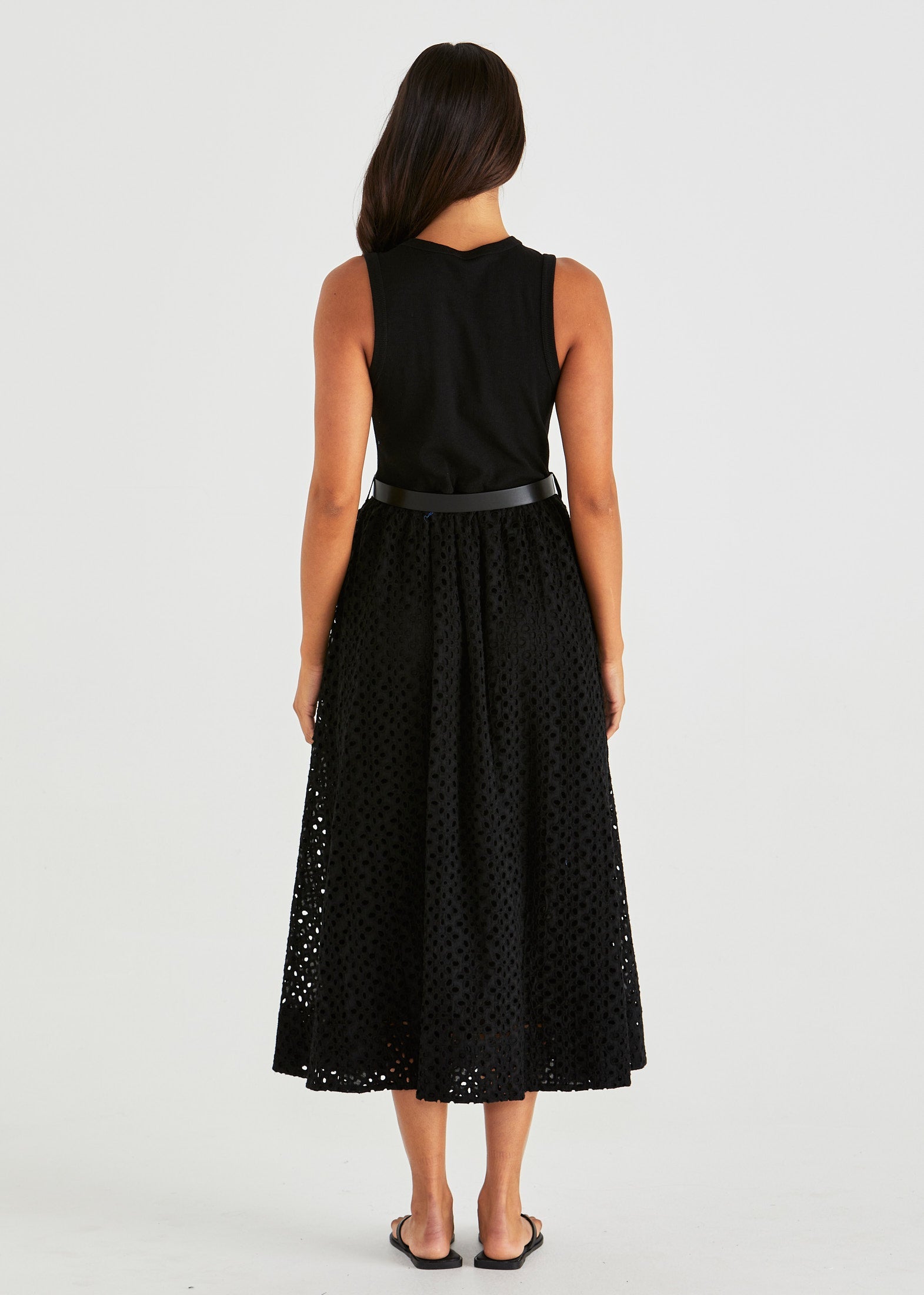 Sass Pattie Dress - Black (view 5)