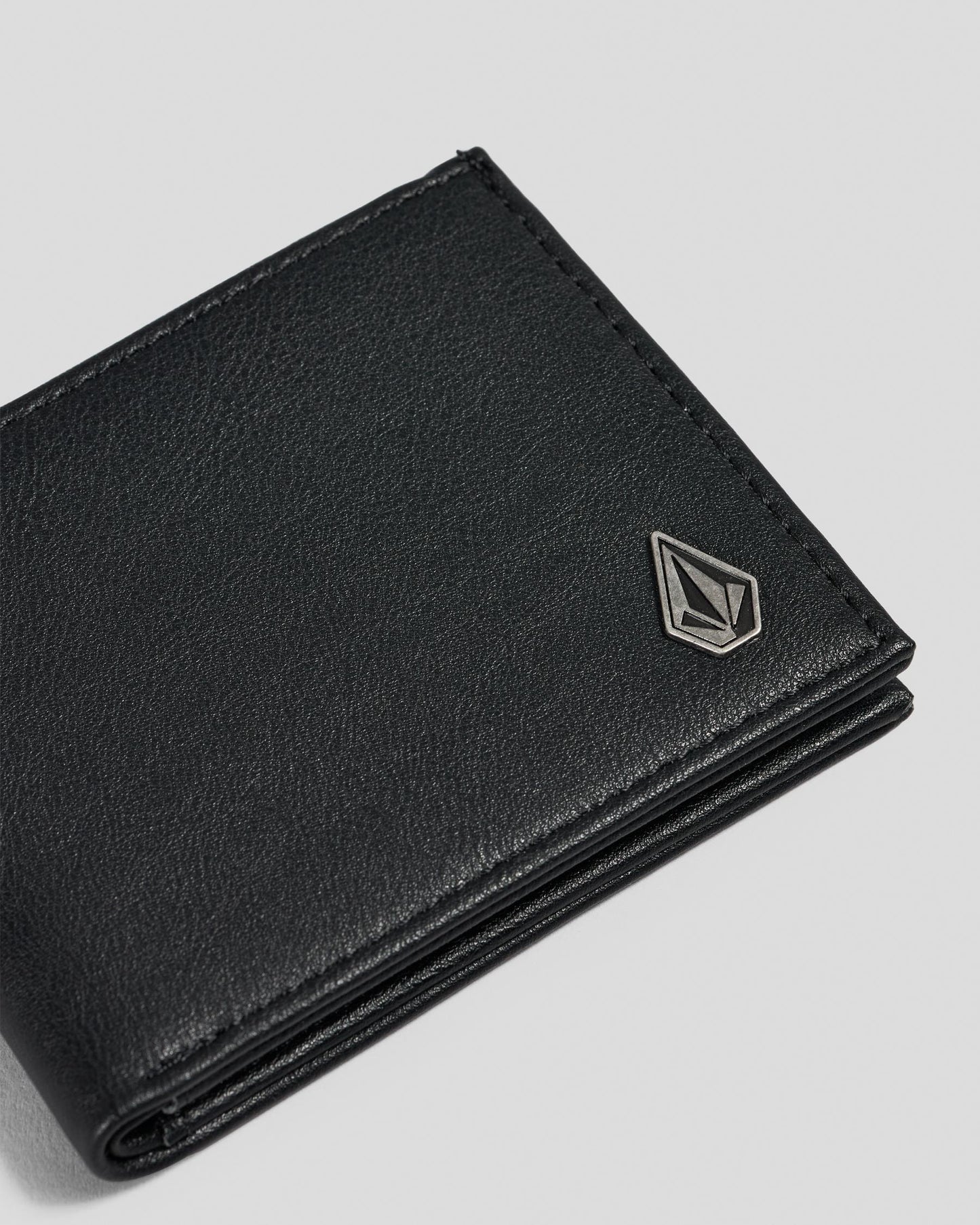 Slim Stone Wallet - Black