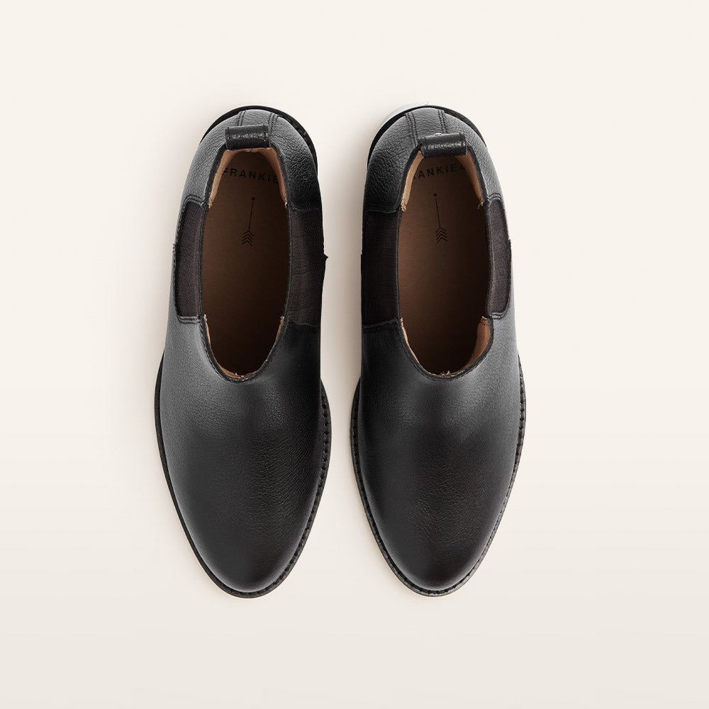 Liberty Boot - Black Tumbled