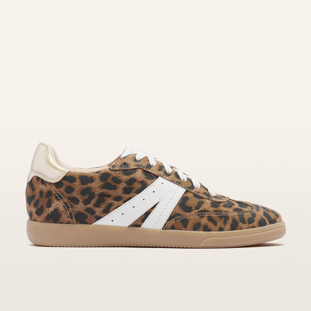 FRANKiE4 Levi Leopard Print Sneakers Suede