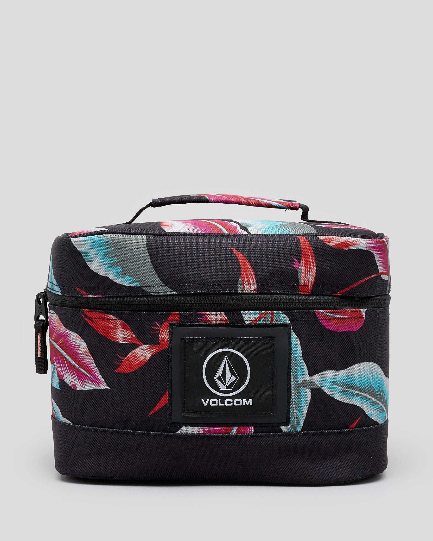 Volcom Patch Attack Deluxe Makeup Case - Black Combo