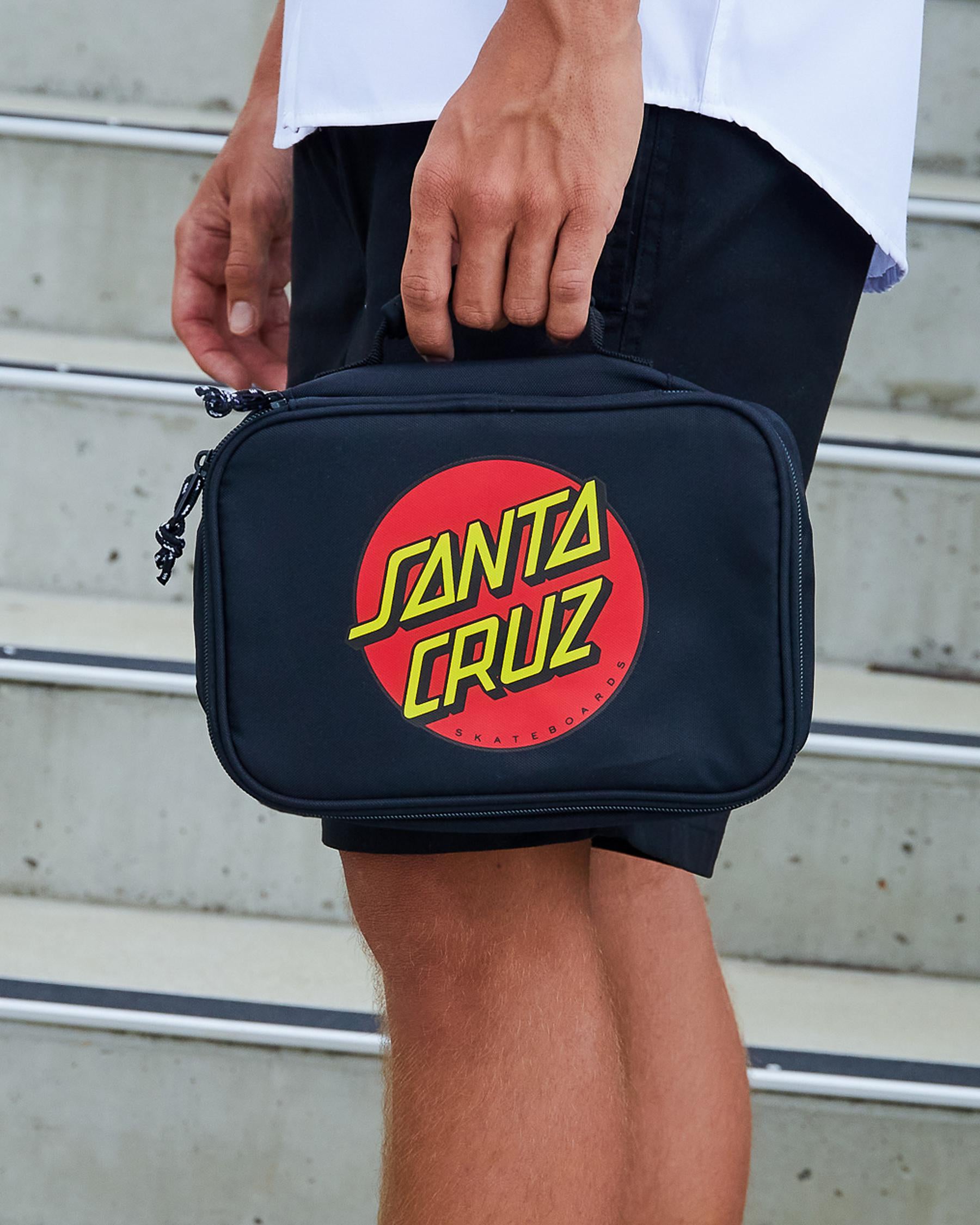 Santa Cruz Classic Dot Lunch Box - Black (view 2)
