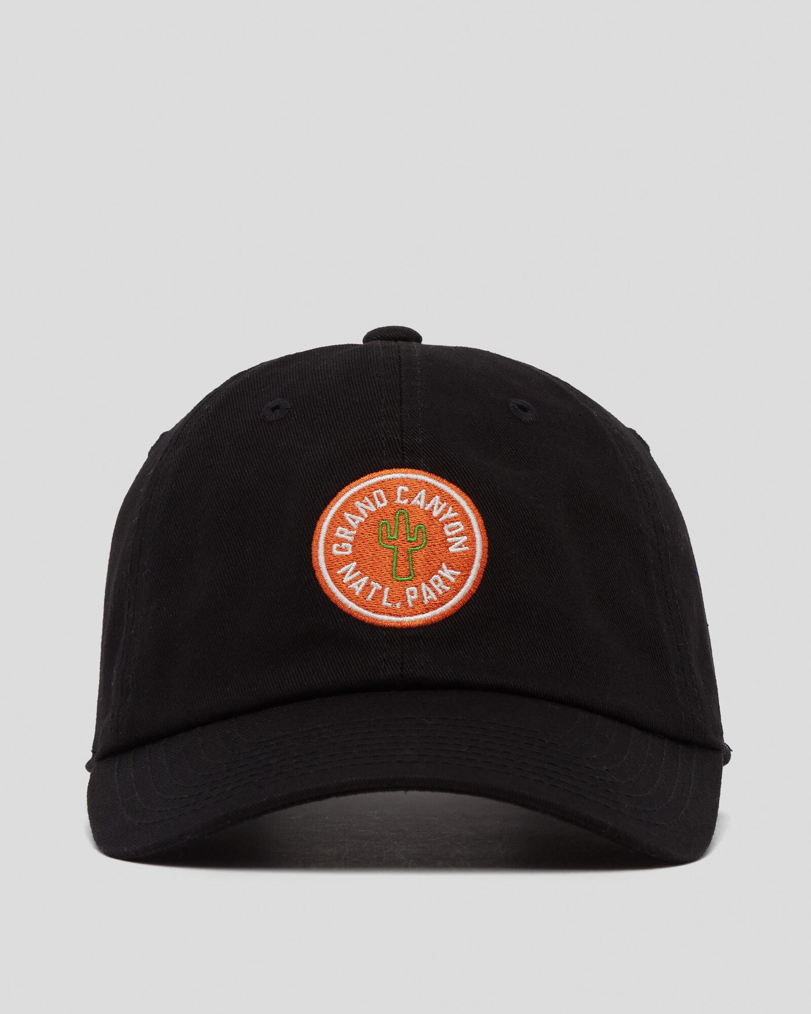 American Needle Grand Canyon National Park cap in black - front