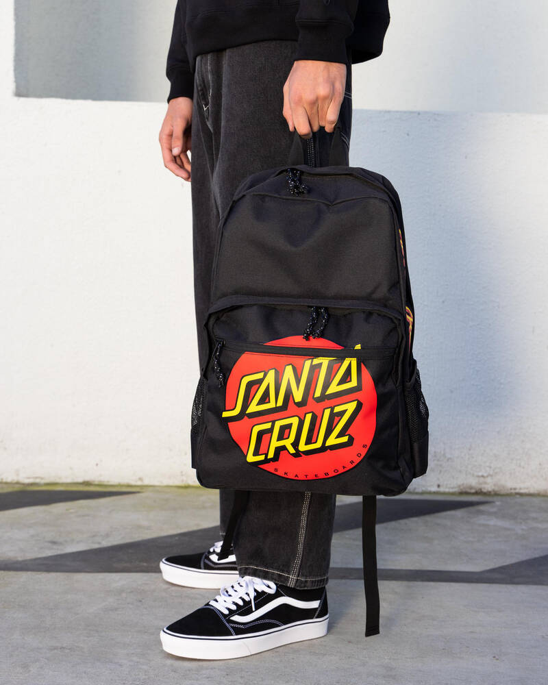 Santa Cruz Classic Dot Backpack - Black (view 2)