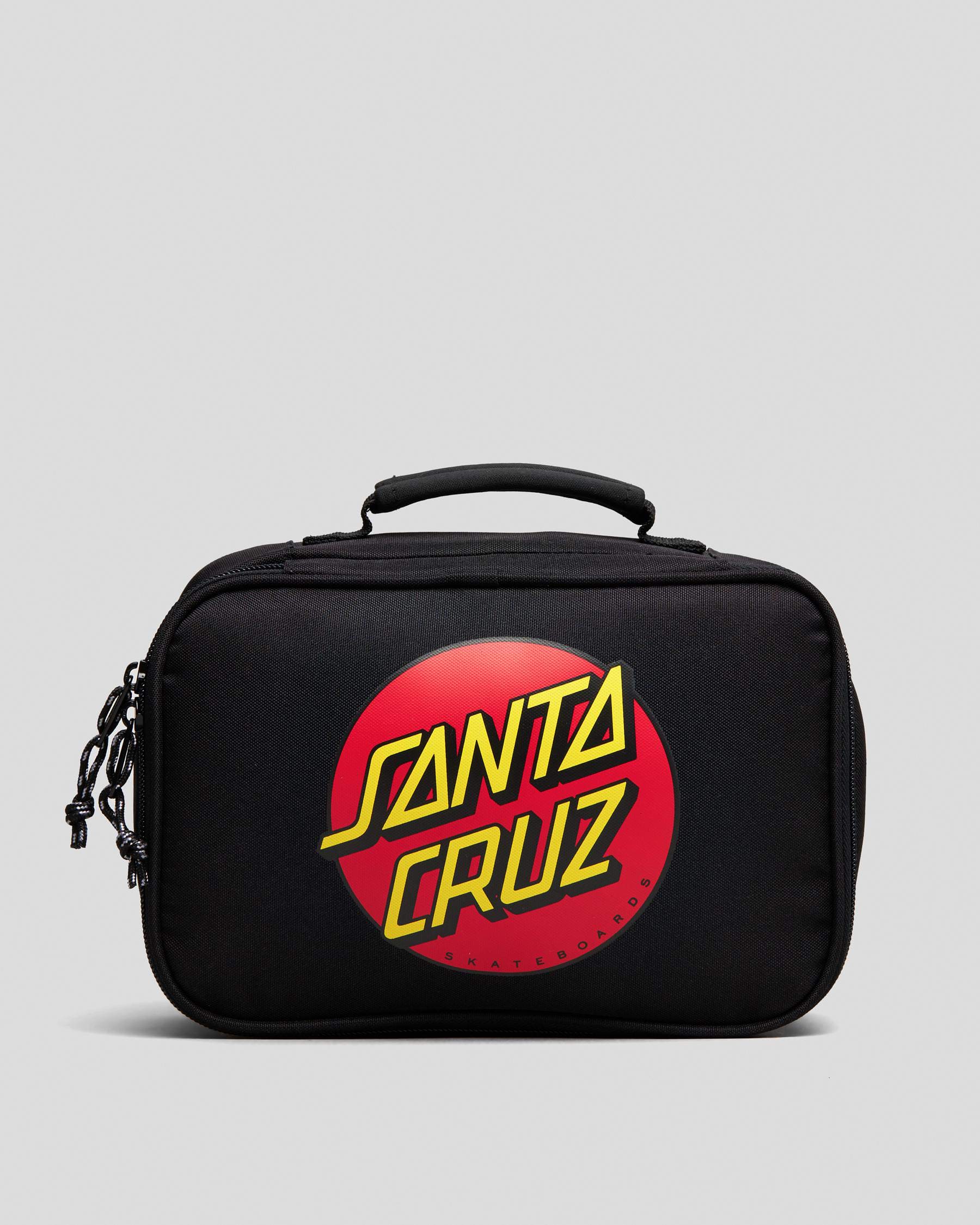 Santa Cruz Classic Dot Lunch Box - Black