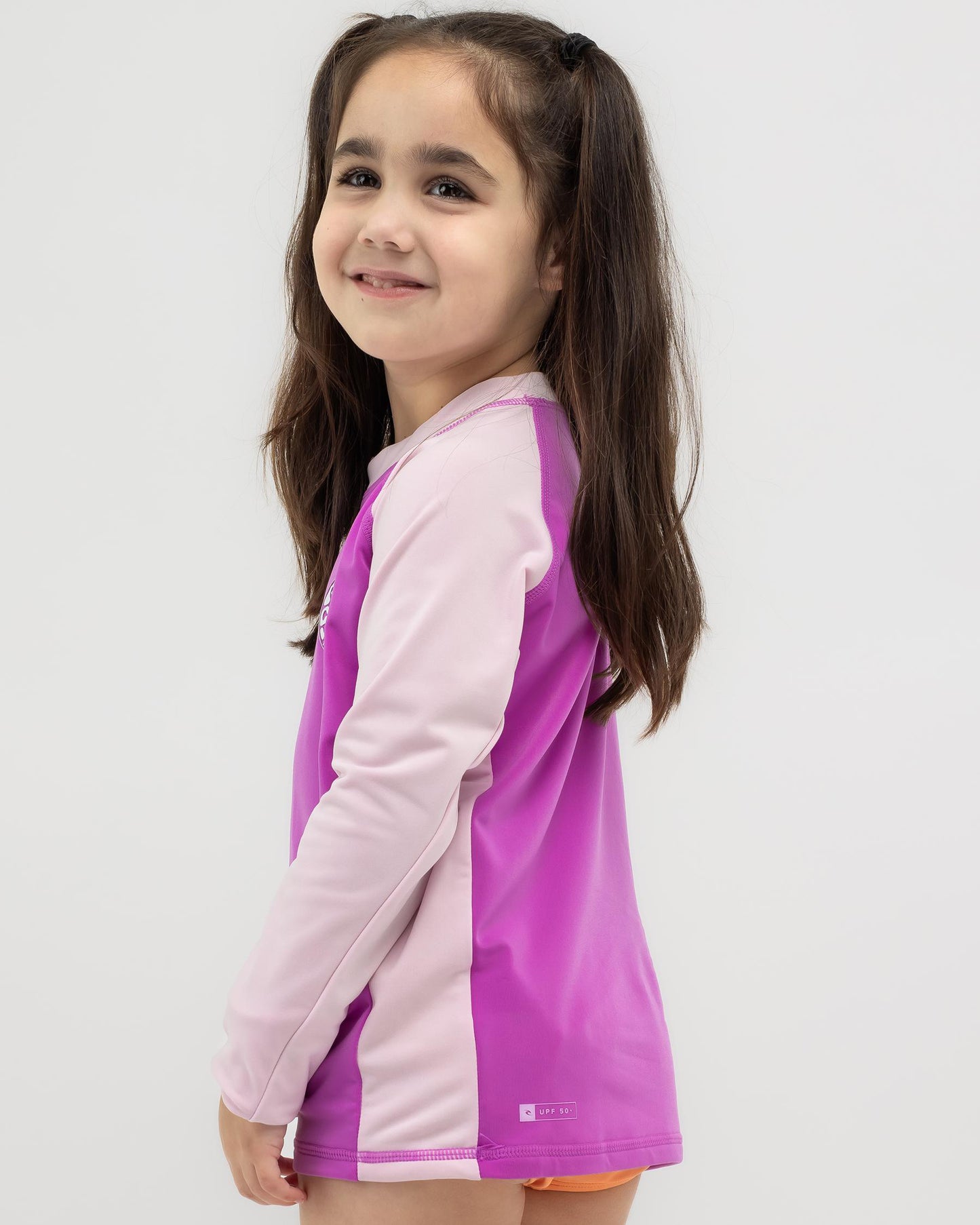 Icons UV Brushed L/S - Neon Purple
