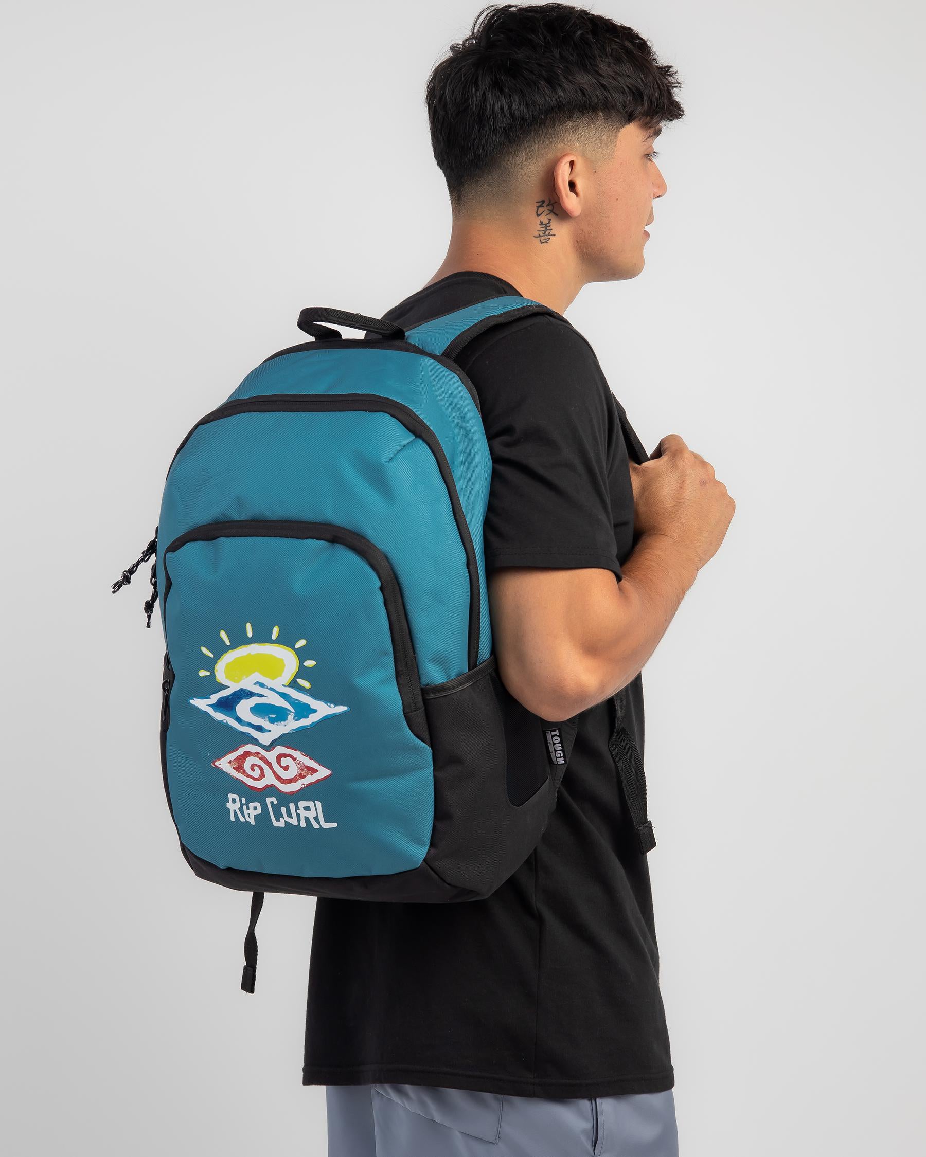 Rip Curl Ozone 30L School Bag - Aqua (view 2)