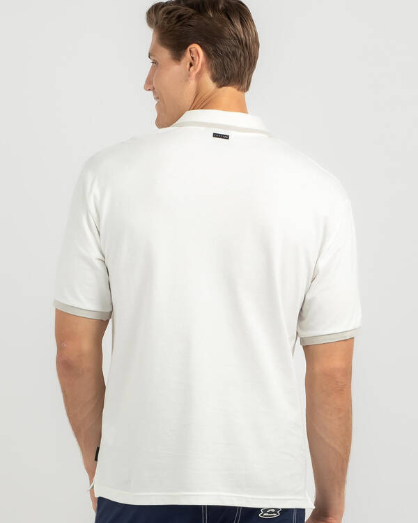Rusty 19th Hole Tipped Short Sleeve Polo