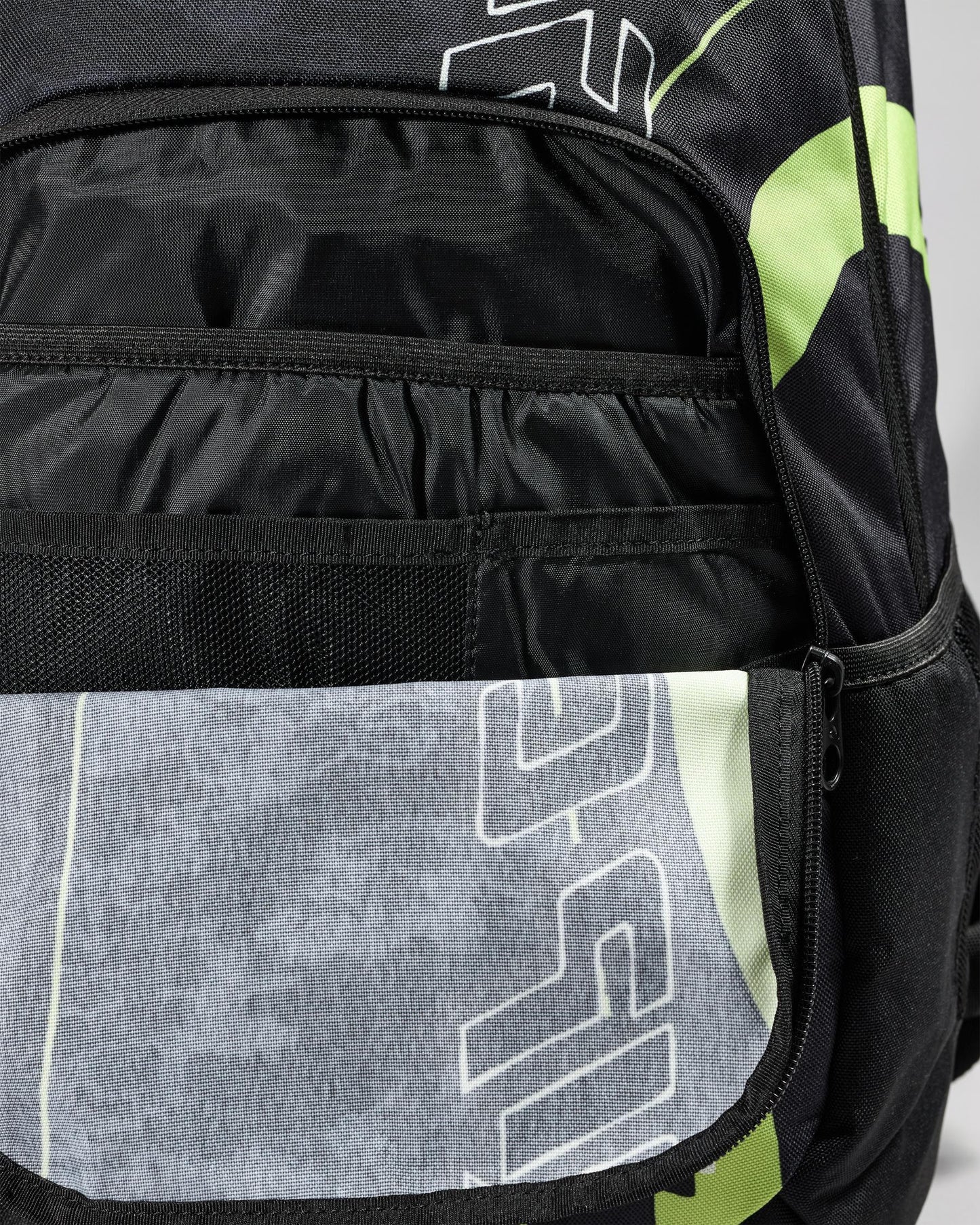 Ozone 30L Faded Slant Backpack - Neon Lime