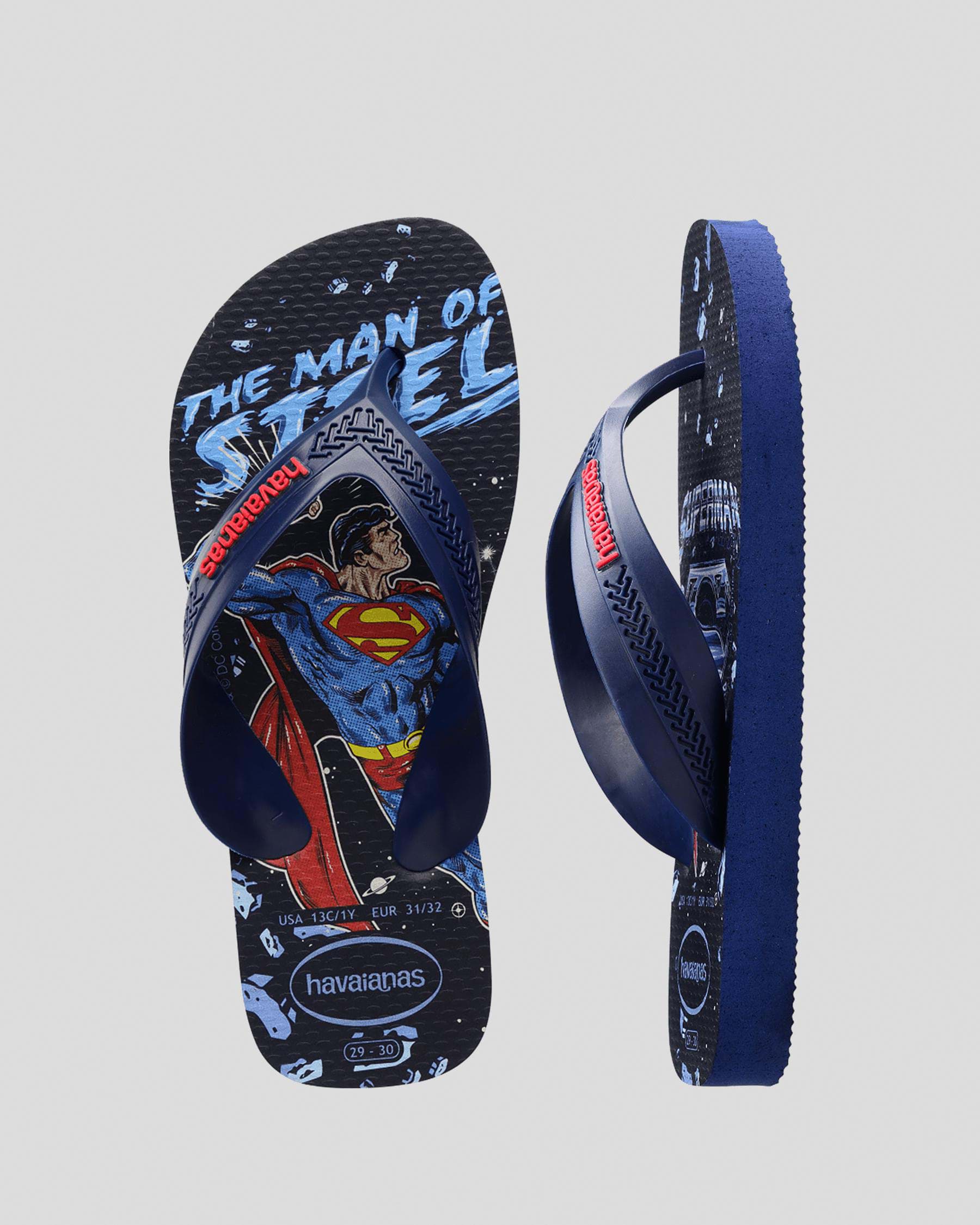 Havaianas Kids Max Heroes - Navy / Navy (view 4)