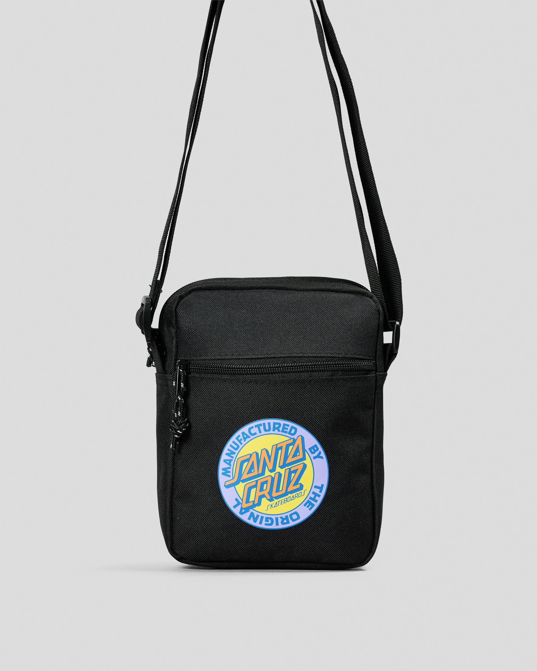 Santa Cruz MFG Dot Retro Shoulder Bag - Black