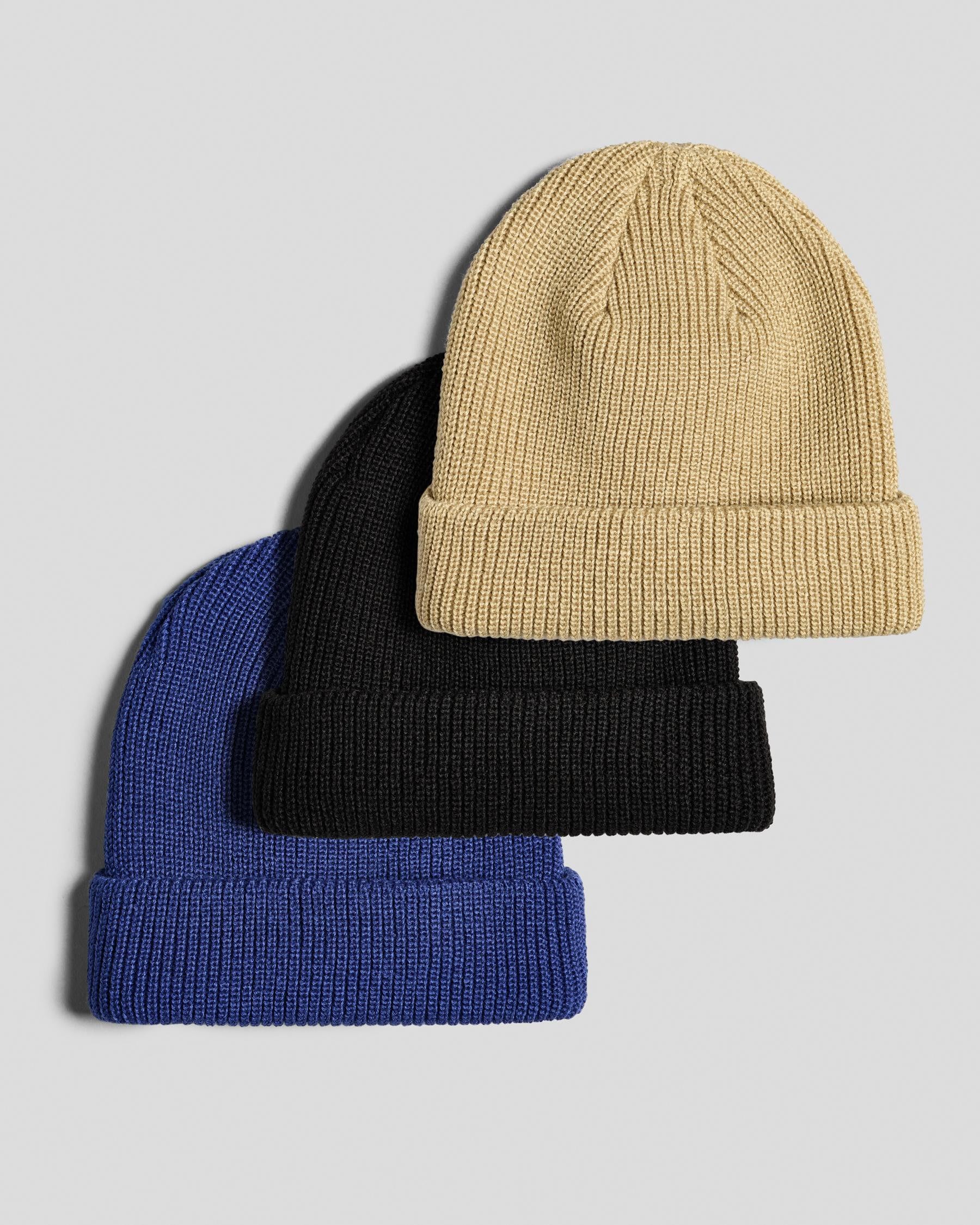 Rusty All Time 3 Pack Beanie - Multi 4 (view 2)