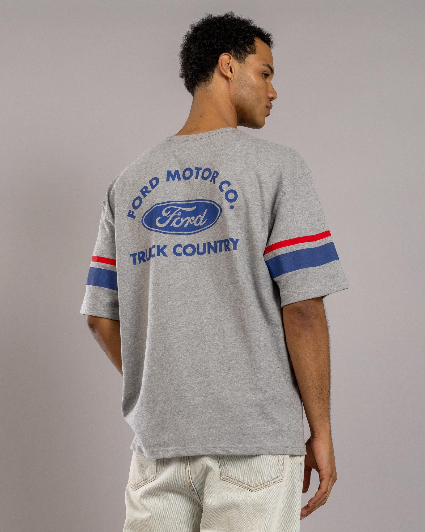 Brixton Ford Truck Country Jersey - Heather Grey (view 2)