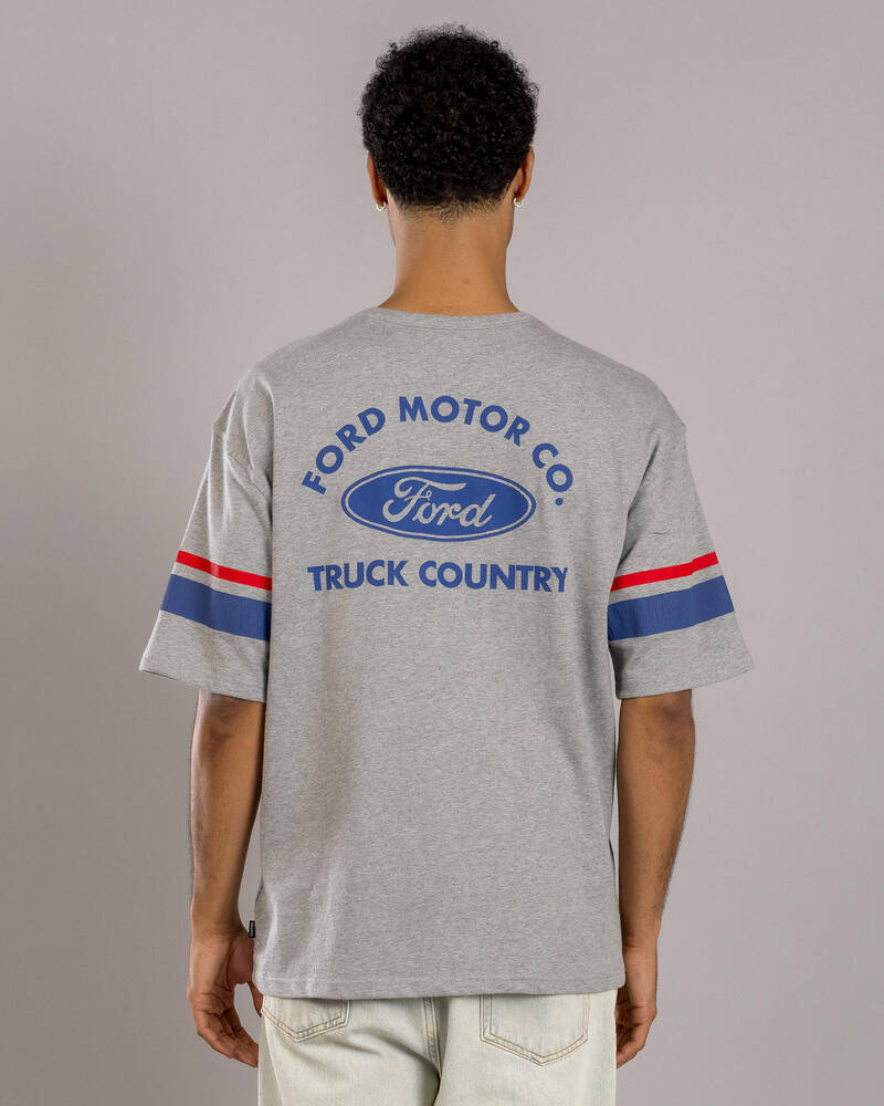 Brixton Ford Truck Country Jersey - Heather Grey (view 3)