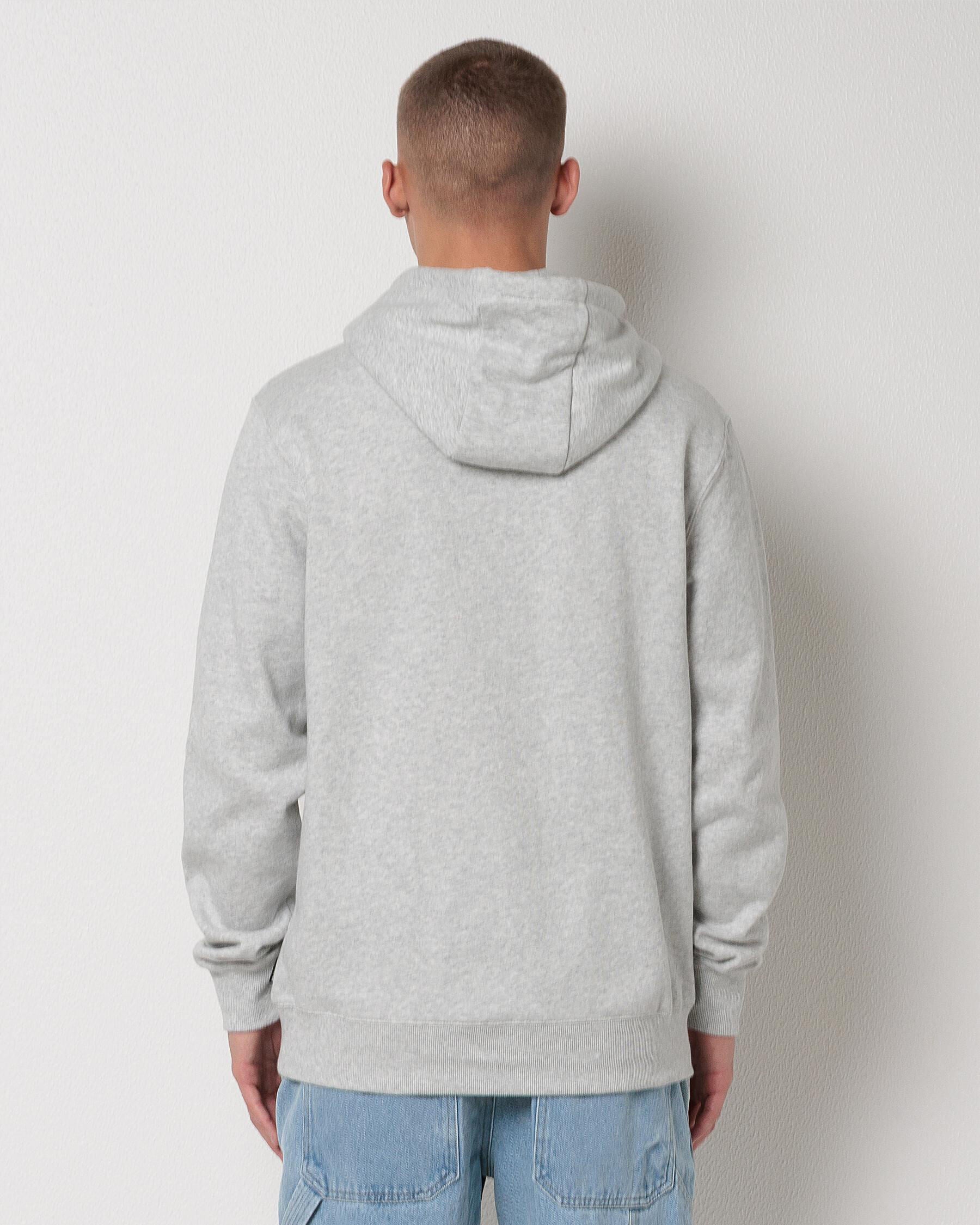 Comp Logo Hood - Light Grey Heather