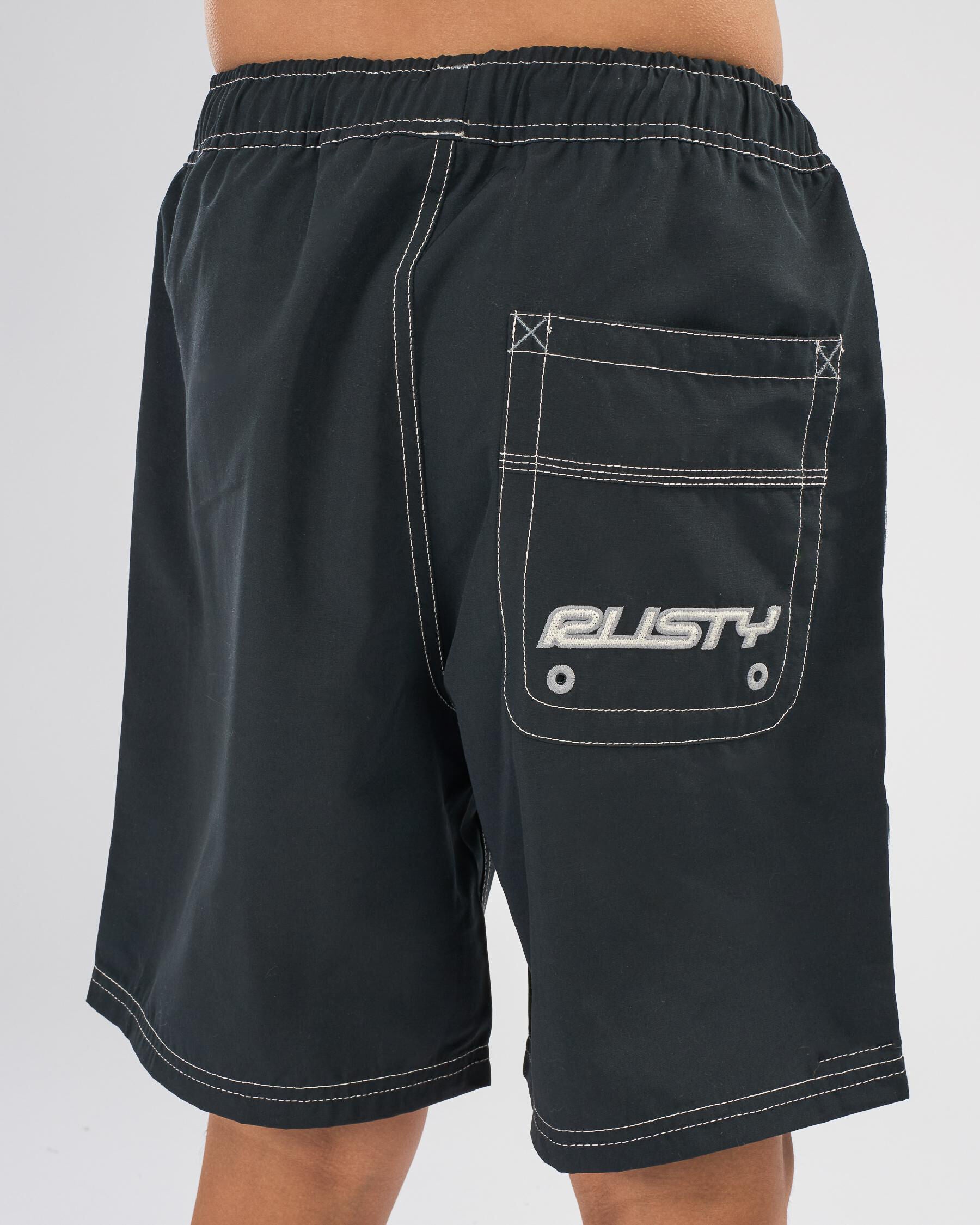 Flip Daddy Elastic Taped Boardshort Boys - Black