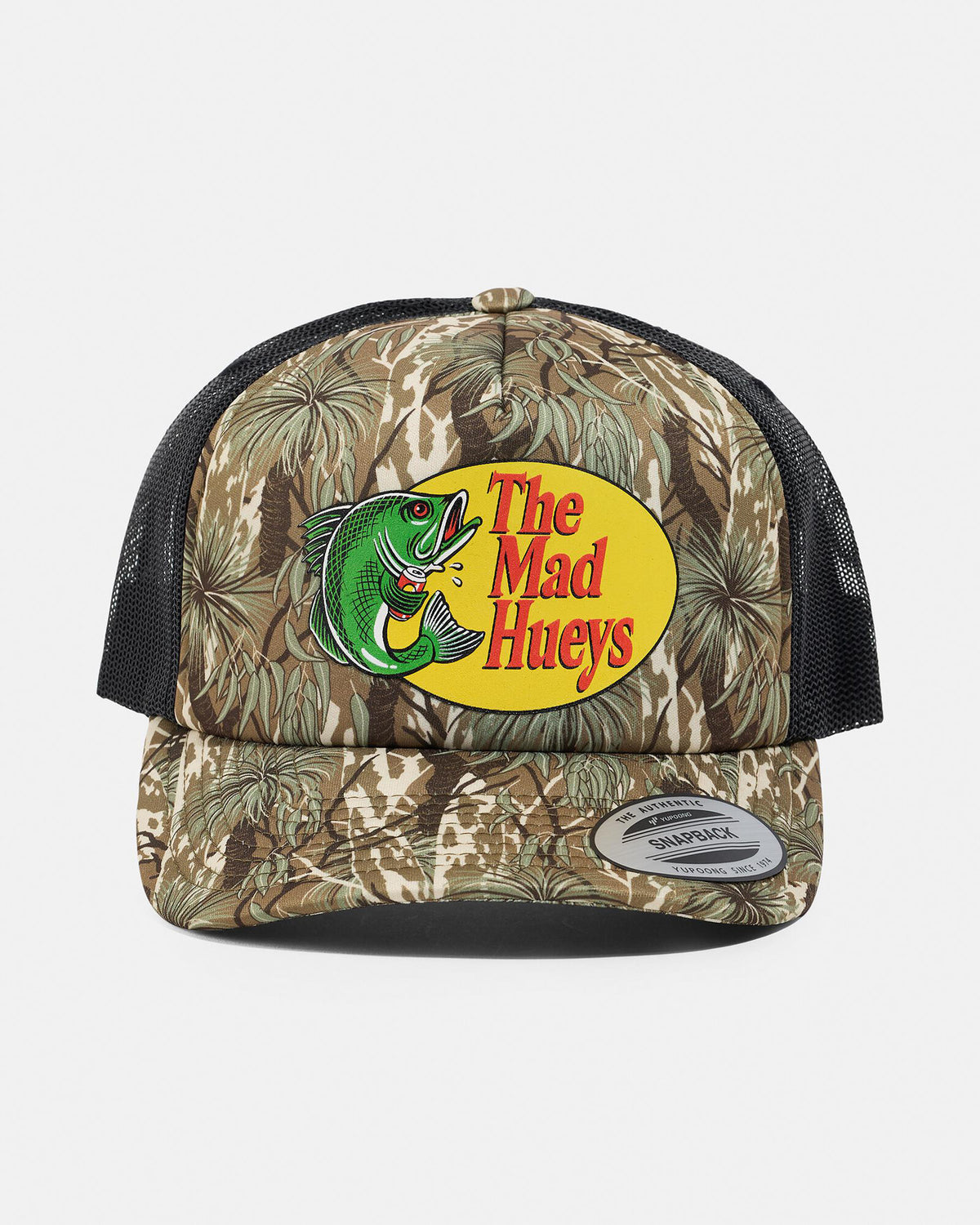 Mad Hueys Pro Hueys Foam Trucker in native camo - back
