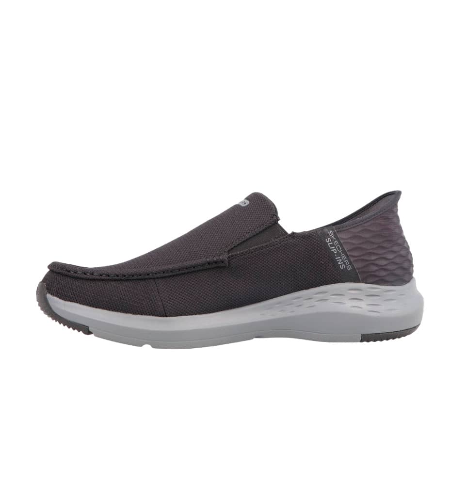 Skechers Parson Ralven Black Charcoal, top view