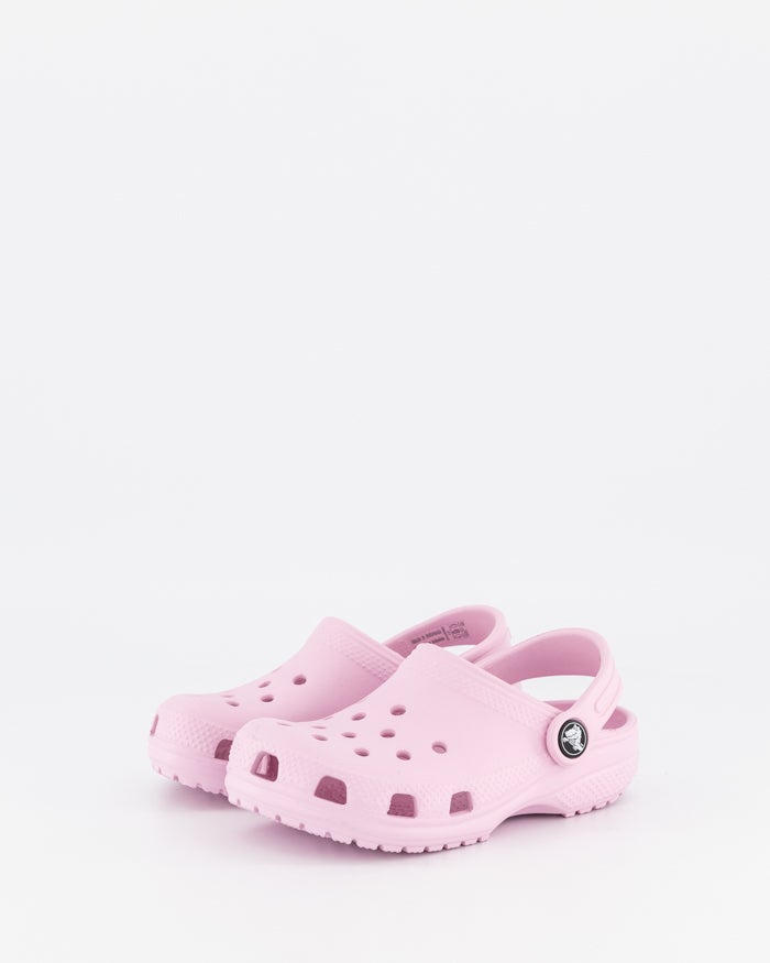 Crocs Kids Classic Clog - Ballerina Pink (view 2)