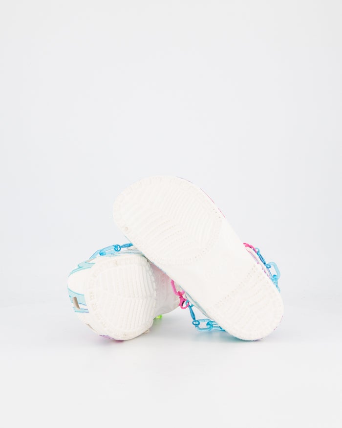 Digital Dopamine Classic Clog - White / Multi