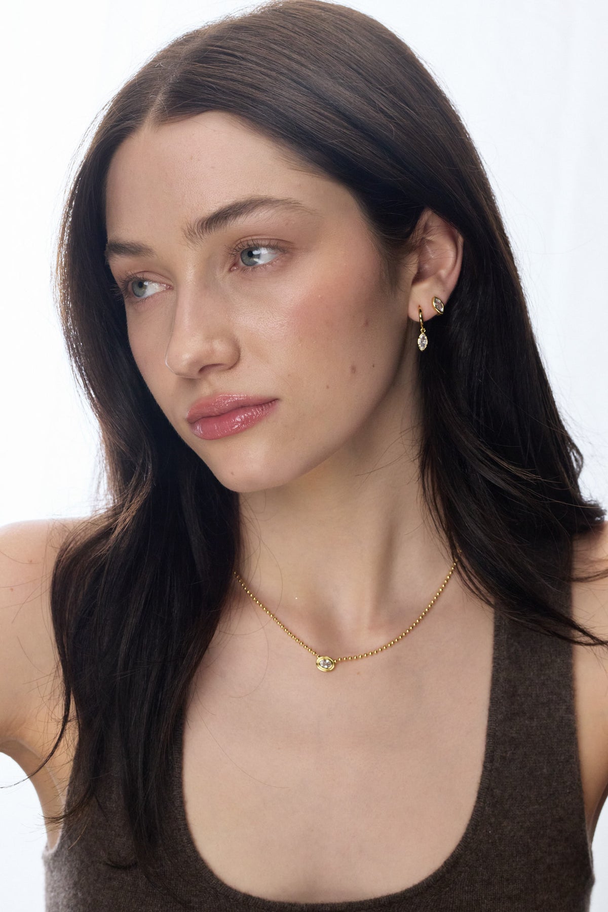Zafino Eden Huggie - Gold (view 2)