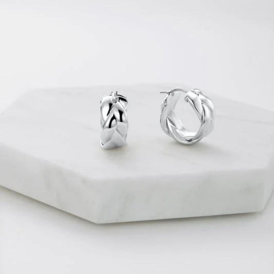 Gracie Hoop - Silver