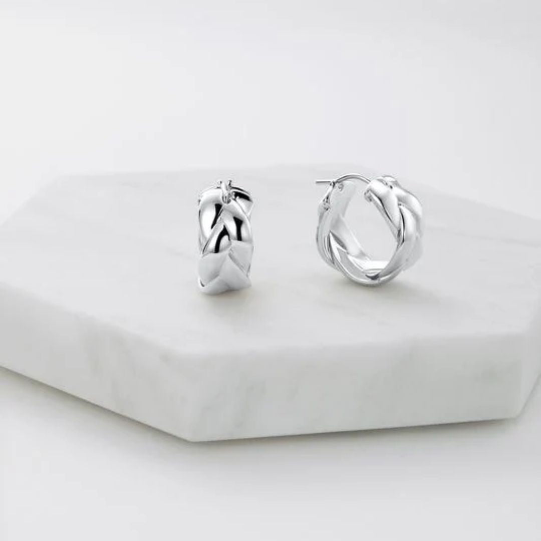 Zafino Gracie Hoop - Silver
