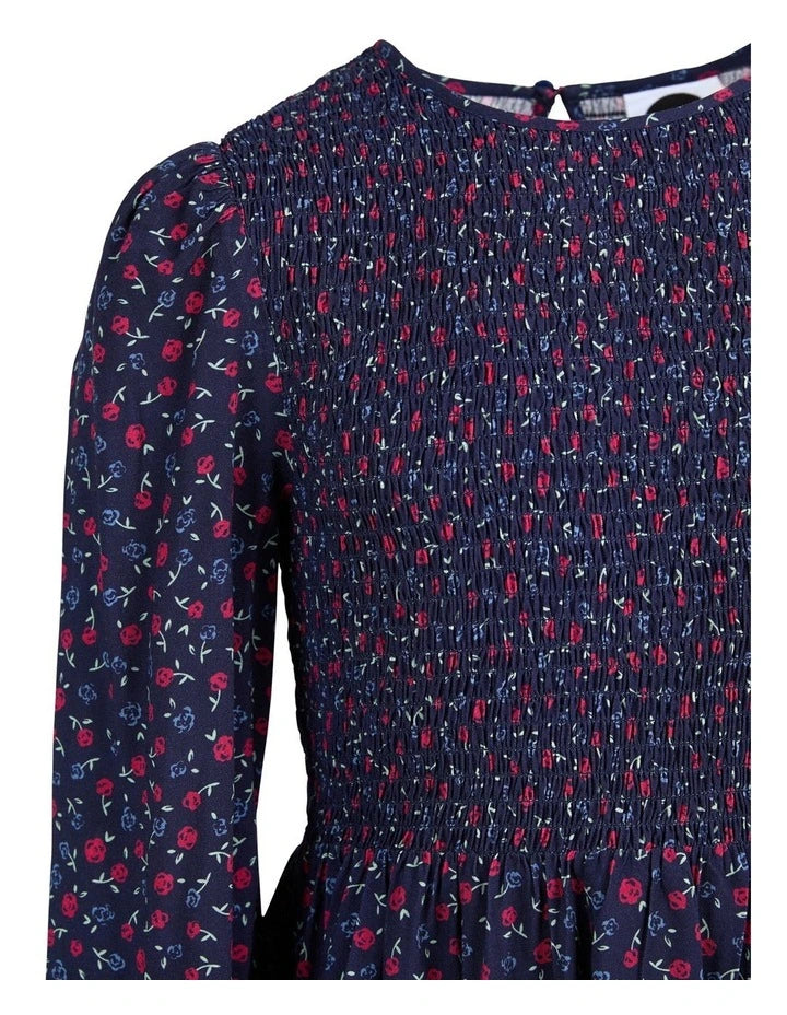 Josephine Dress - Floral Print - Teen