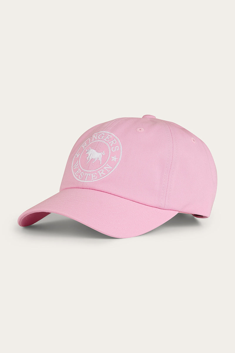 Ringers Western Universal Baseball Cap - Pink / White