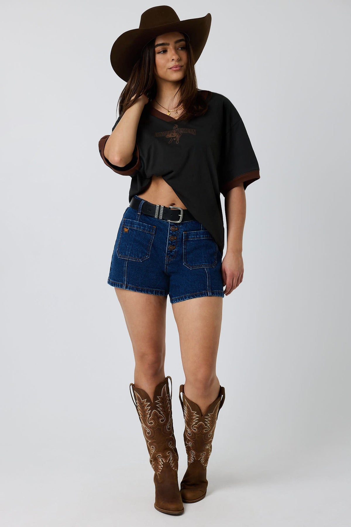 Ringers Western Mollie Sailor Short Classic Blue front