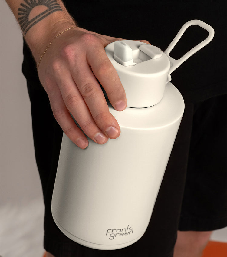Frank Green 2L / 68oz - Ceramic Reusable Bottle with Straw Lid