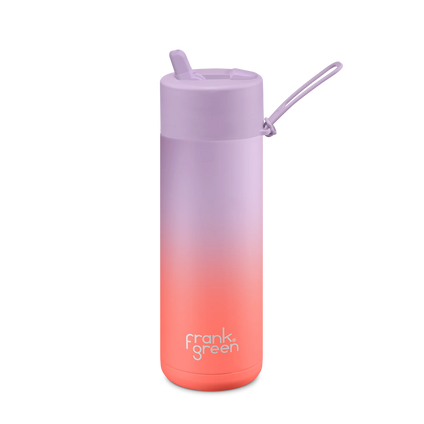 595mL / 20oz - Reusable Gradient Flip Lid Bottle