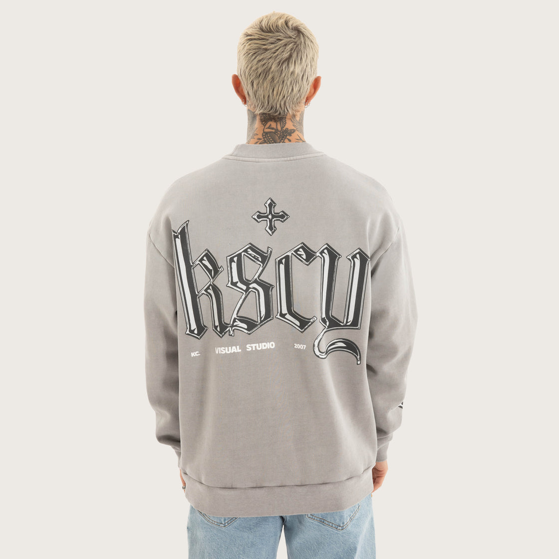 Kiss Chacey Kingdom Relaxed Sweater - Alloy