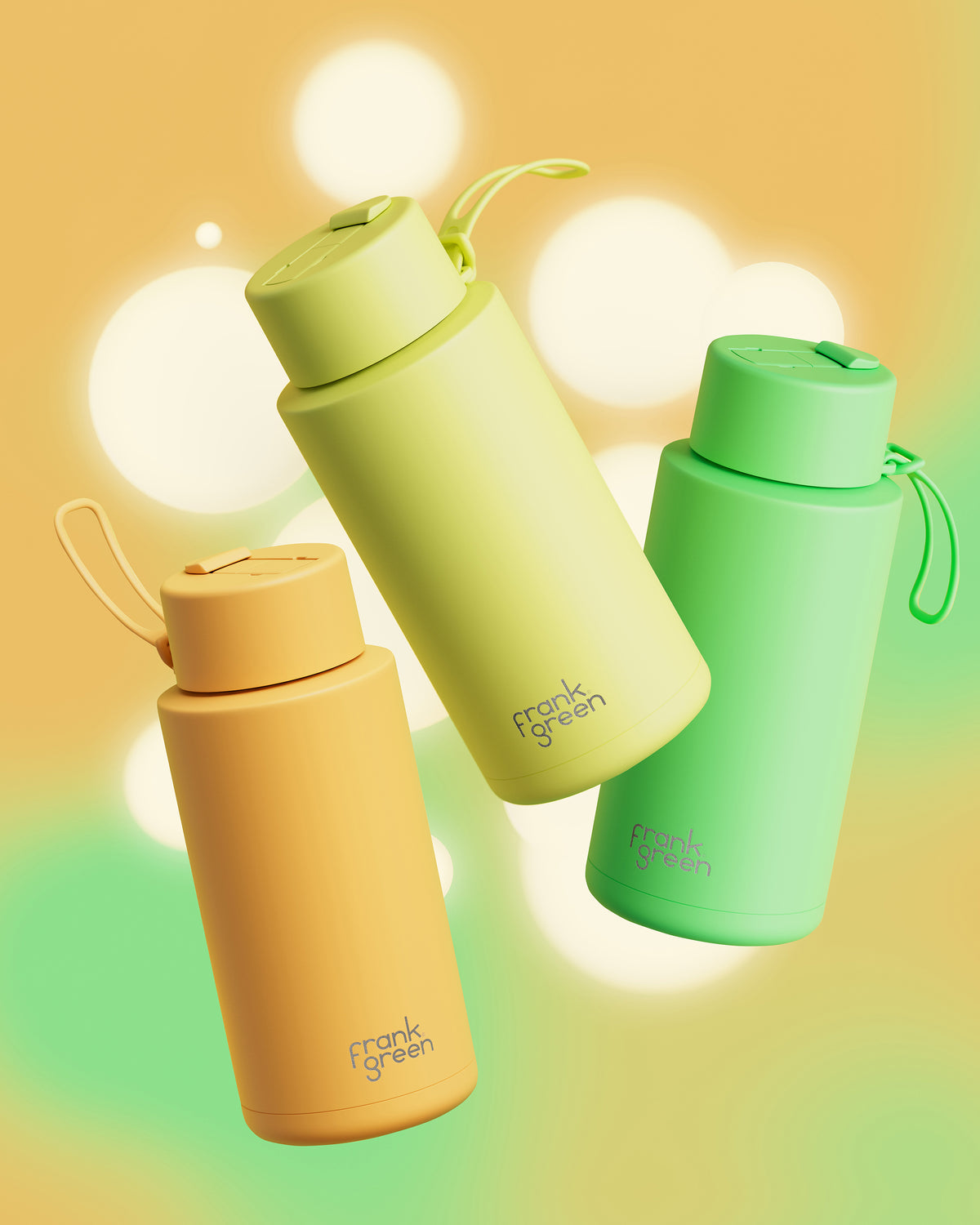 Frank Green 1L / 34oz - Glow Ceramic Reusable Bottle