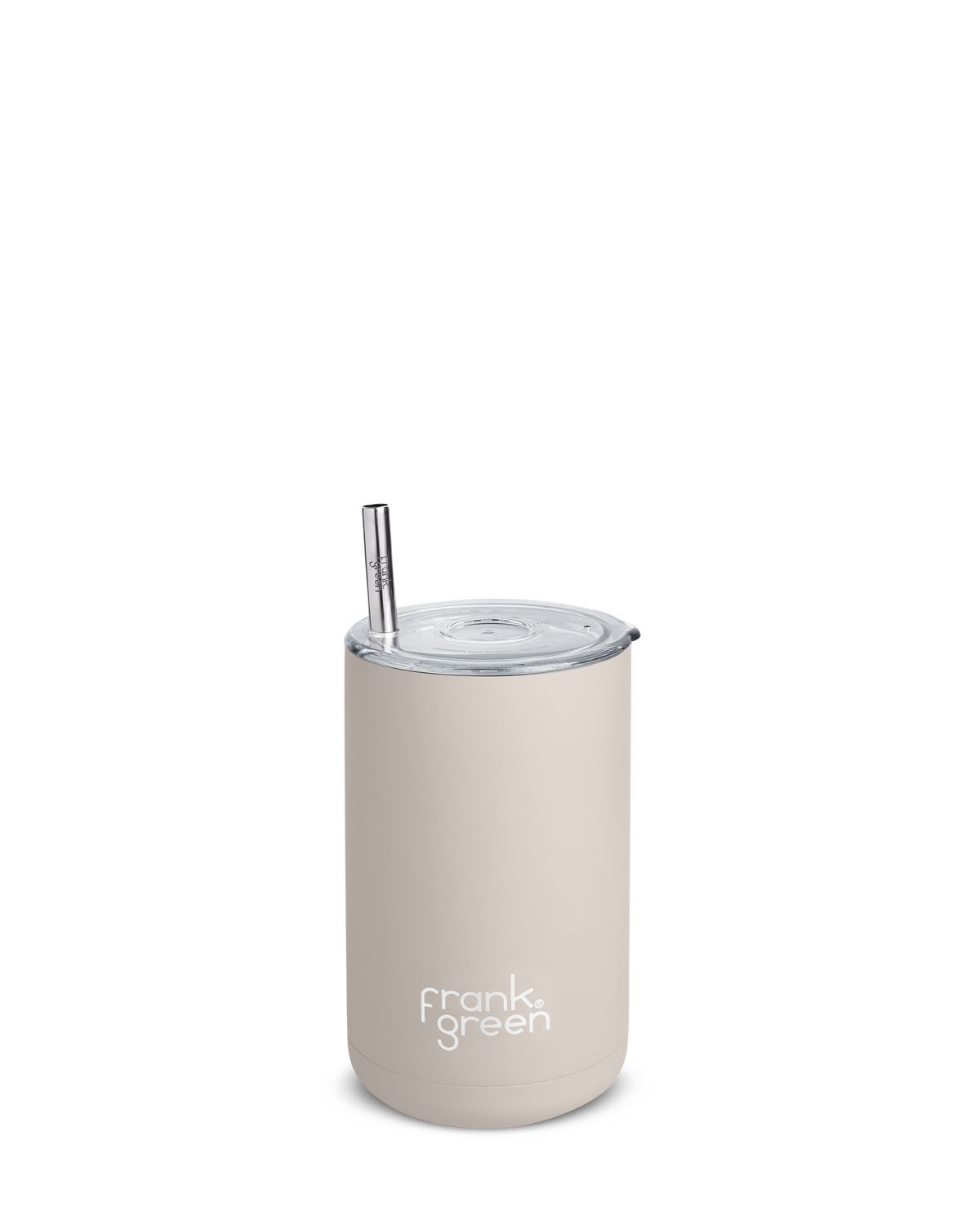 frank green iced coffee cup with straw in moon dust