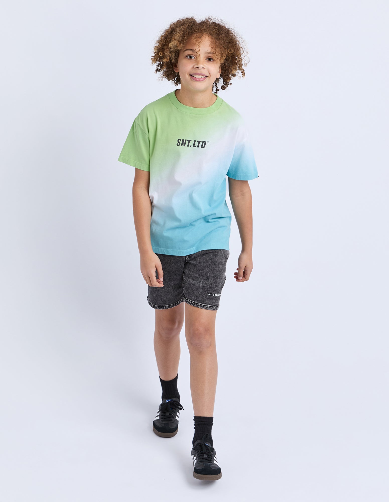 Saint Goliath Fade Tee - Green (view 2)