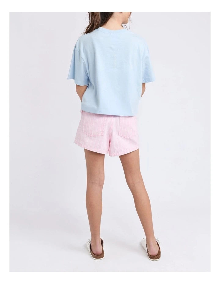 Eve Girl Palermo Tee - Light Blue (view 2)