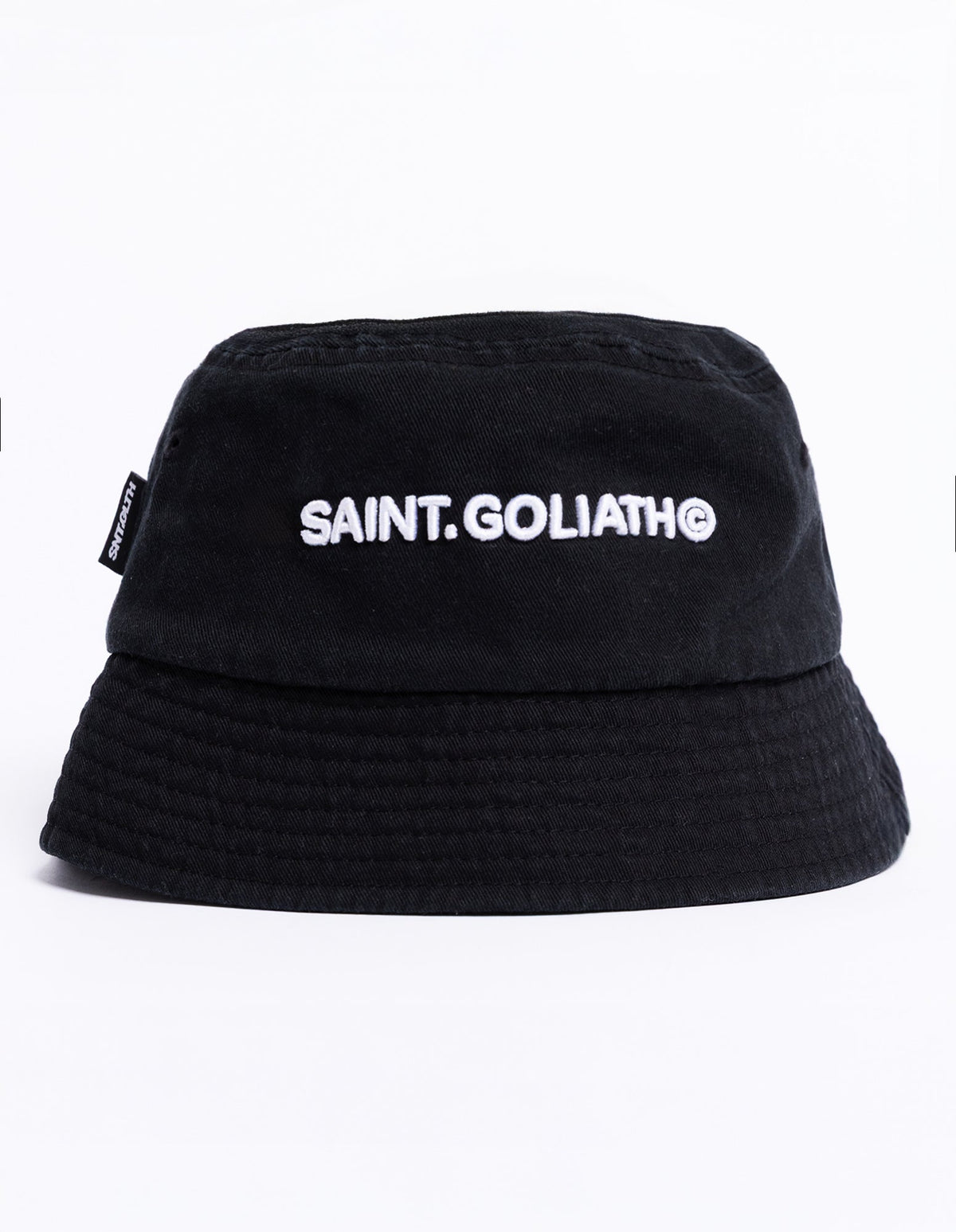 St Goliath Suns Out Bucket Hat Black front