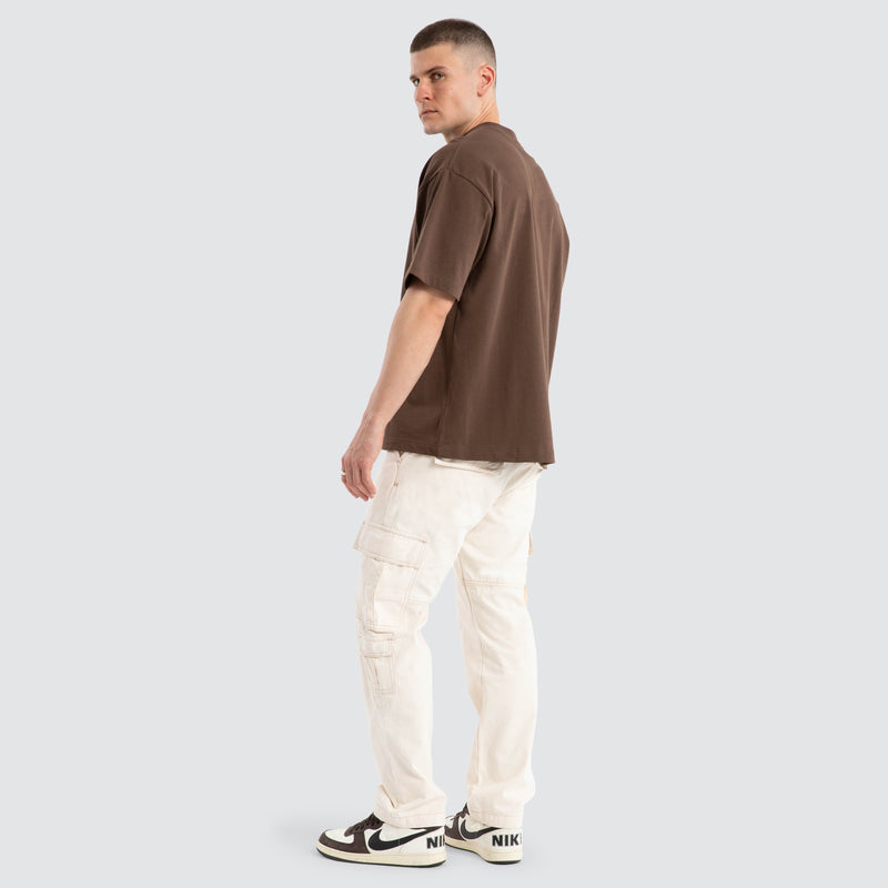 All Day Street Tee - Chocolate Brown