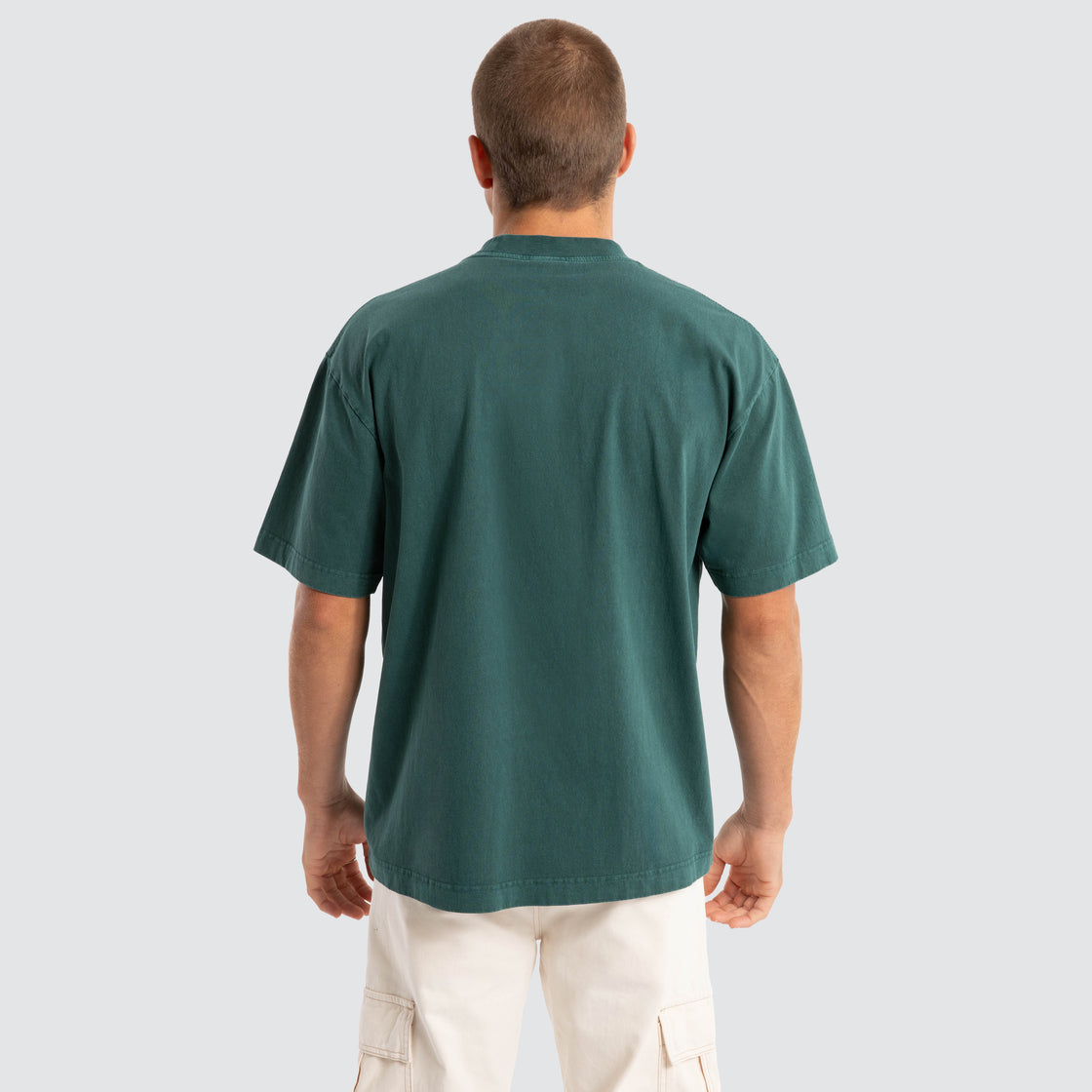 Merch Street Tee - Pigment Bull Pine