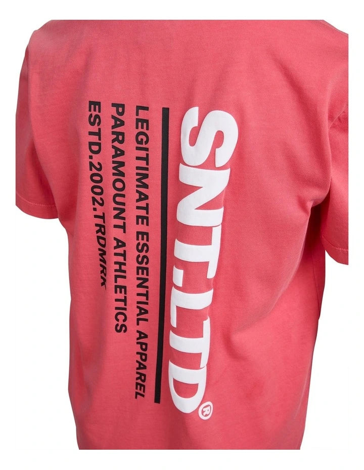 Pace Tee - Red - Teens
