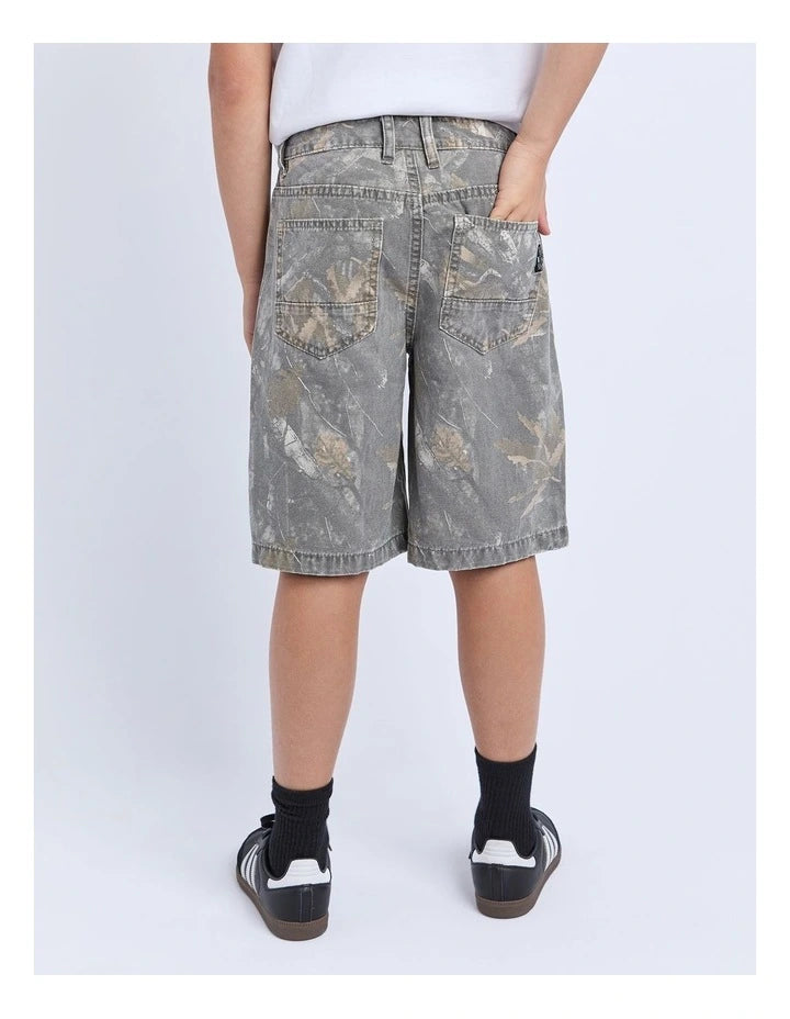 Saint Goliath Tree Camo Jort (Teen's) - Print (view 2)